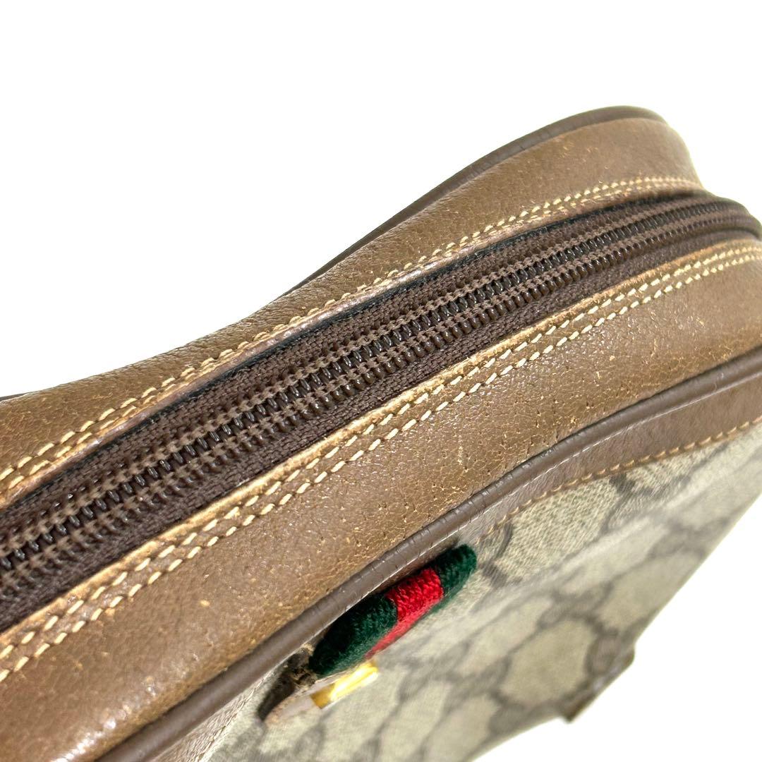 オールドグッチ アクセコ GGスプリーム シェリーライン ショルダーバッグ