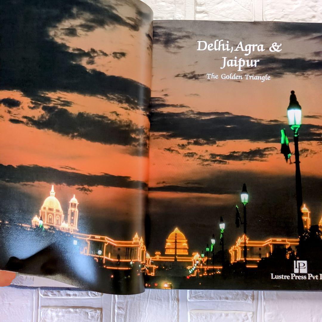 洋書 Delhi Agra and Jaipur