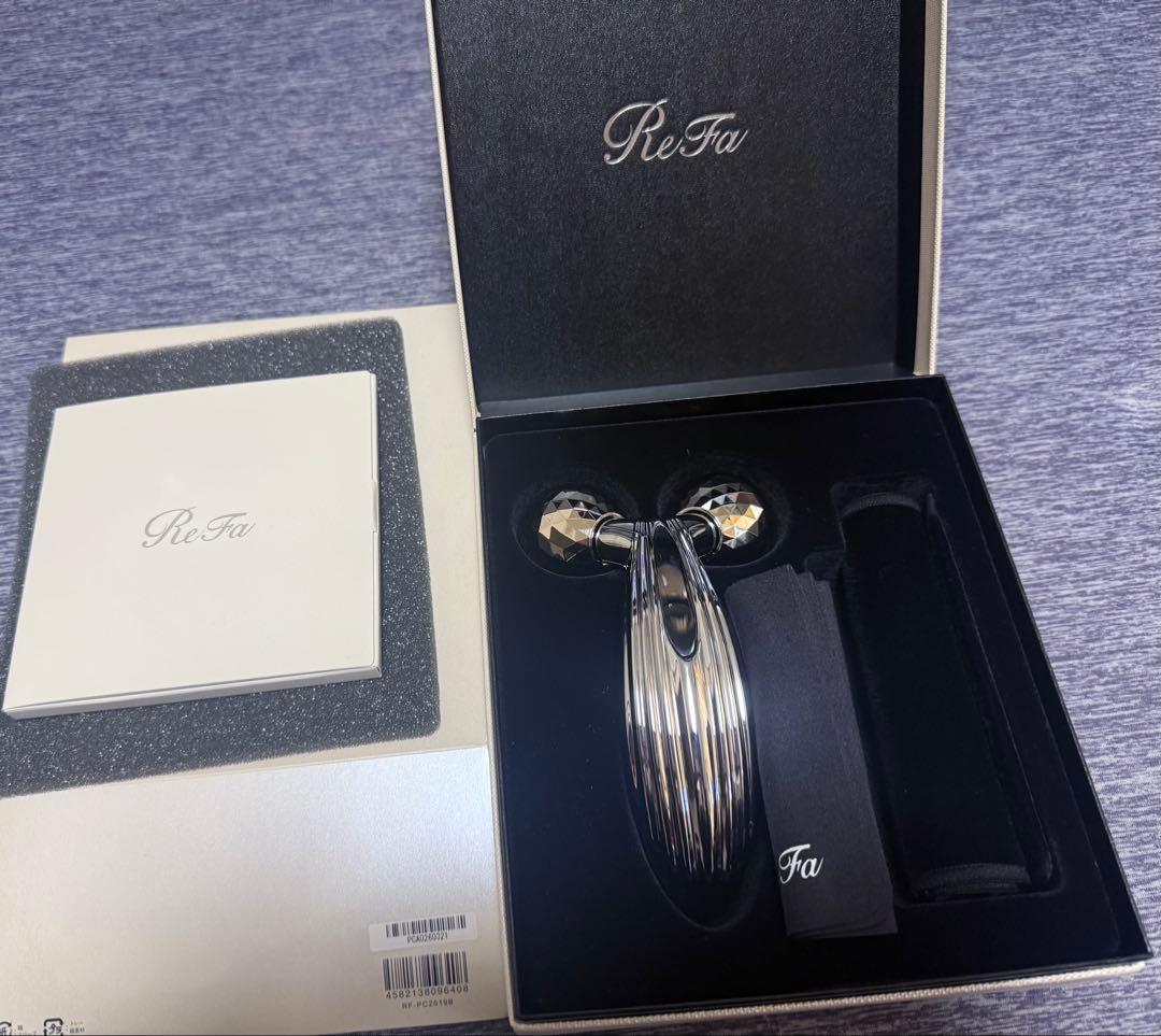 ReFa 美顔ローラー シルバー 未使用収納ケース付き