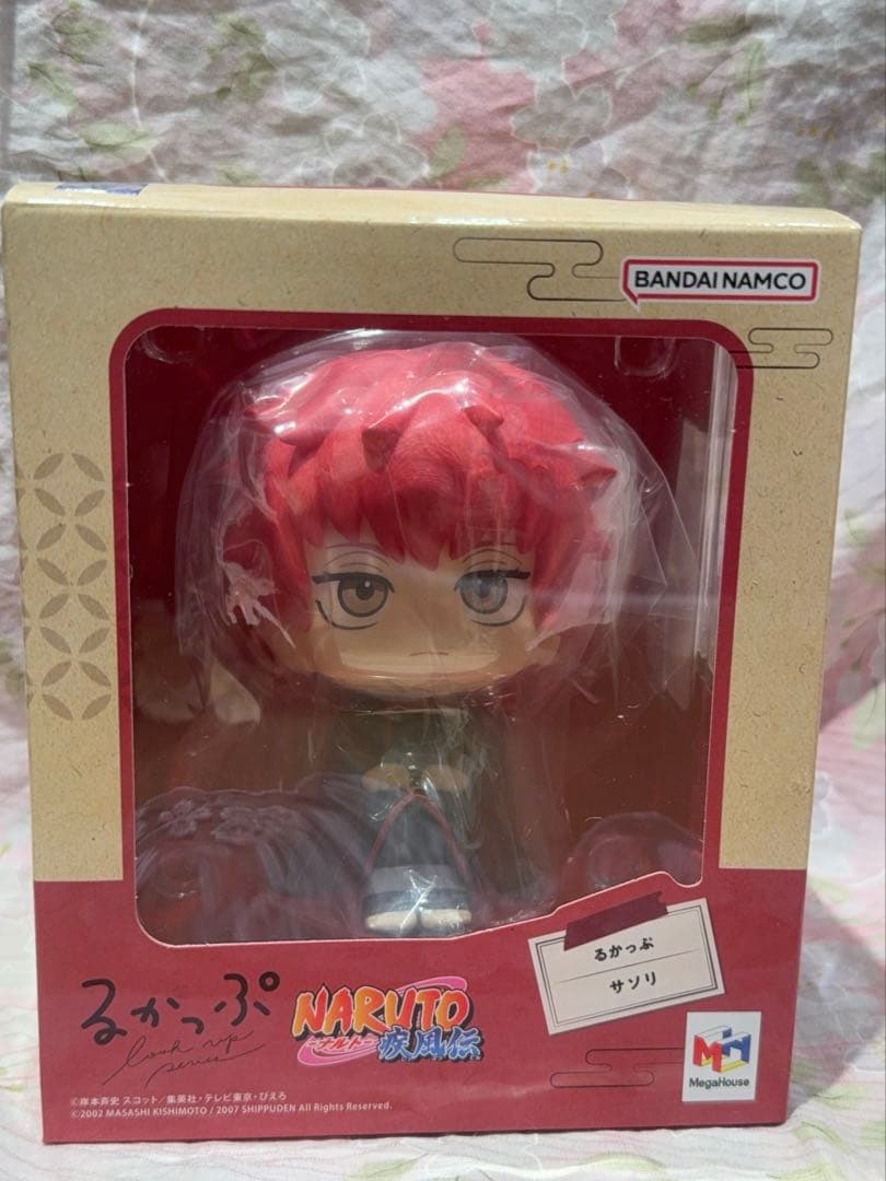 【未開封品】るかっぷ NARUTO-ナルト-疾風伝 サソリ デイダラ 座布団付き