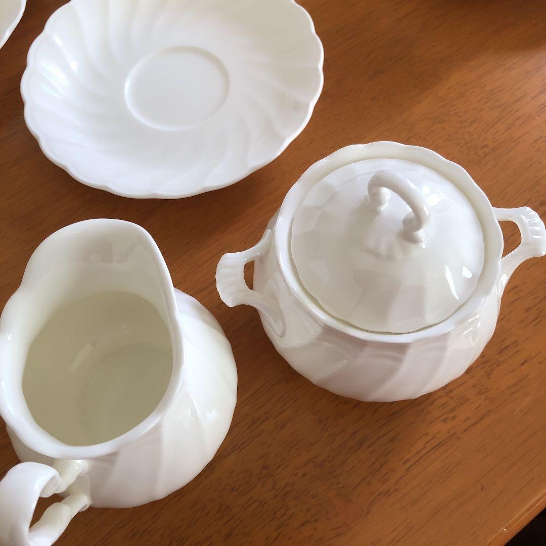 ノリタケ　ティーセット　6客　BONE CHINA ボーン　チャイナ