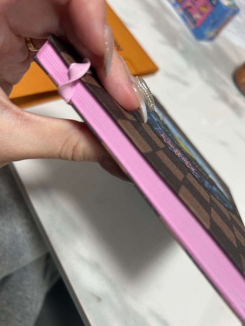 Louis Vuitton チェック柄ノート A5