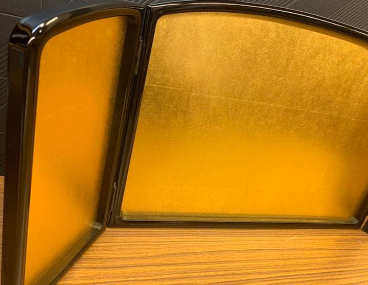 金屏風　飾り　雛人形　ぴあな