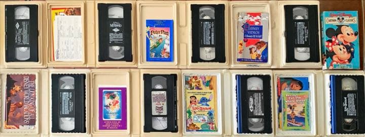 Disney Master Collection等 VHS11本セット(US版)