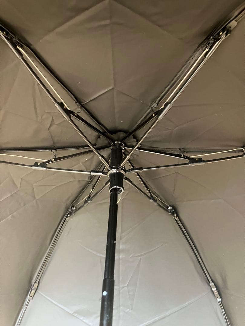 サンバリア1003段折りたたみ傘ブラック無地